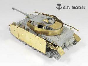 E.T. Model E35-086 WWII German Pz.Kpfw.IV Ausf.G Apr-May 1943 Production Schurzen (For DRAGON Smart Kit) 1/35 – immagine 3