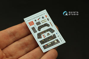 Quinta Studio QD35101 FW 190A-6 3D-Printed &amp;amp; coloured Interior on decal paper (Border Model) 1/35 – Bild 4