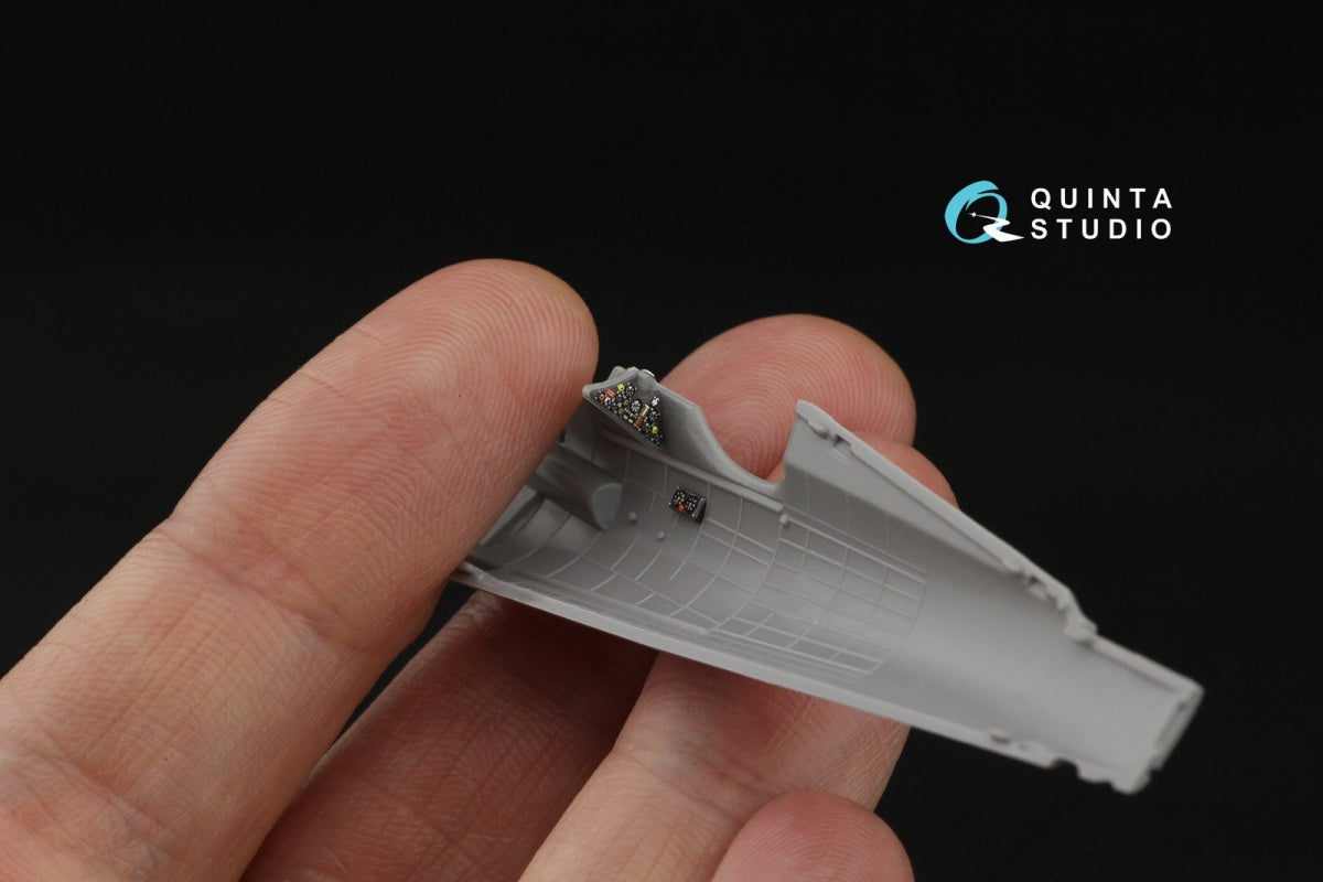 Quinta Studio QD72055 PZL P.11С 3D-Printed &amp;amp; coloured Interior on decal paper (Arma Hobby) 1/72 – Bild 7