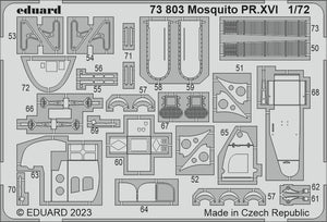 Eduard 73803 Mosquito PR. XVI AIRFIX 1/72 – Bild 2