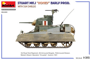 MiniArt 35423 Stuart Mk.I « Honey » Première production avec pare-soleil 1/35 – image 6