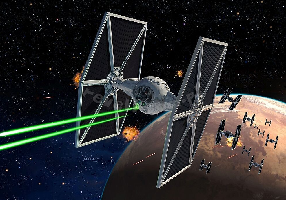 Revell 06782 Star Wars The Mandalorian Outland Tie Fighter 1/72 – zdjęcie 3