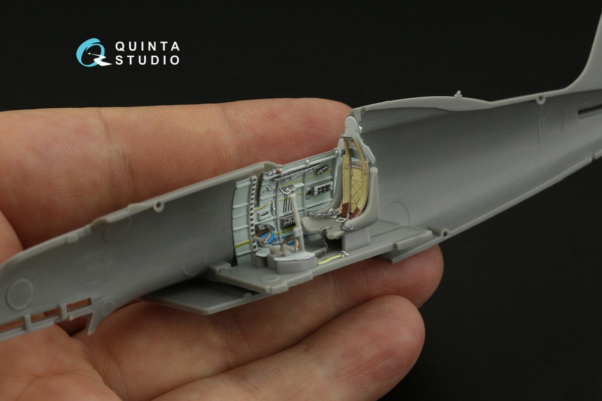 Quinta Studio QD48391 Macchi C.205 Veltro 3D-Printed &amp;amp; coloured Interior on decal paper (Hasegawa/Italeri) 1/48 – zdjęcie 10