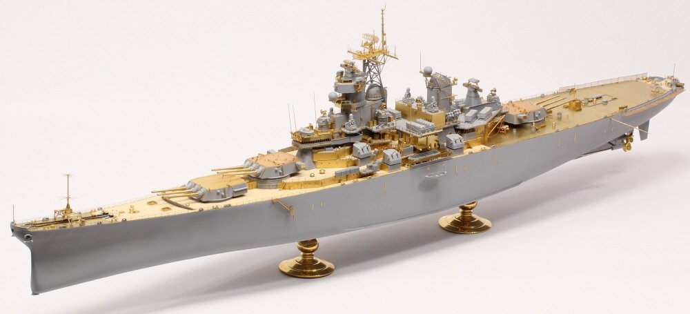 Pontos 37018F1 USS BB-63 Missouri Circa 1991 &amp;quot;Advanced&amp;quot; Detail Up Set (for TAMIYA 78029) 1/350 – zdjęcie 2