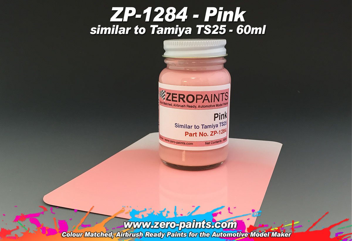 Peinture Zero Paints ZP-1284 Rose - Similaire à TS25 60 ml