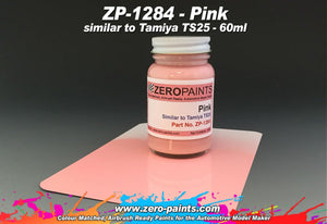 Peinture Zero Paints ZP-1284 Rose - Similaire à TS25 60 ml
