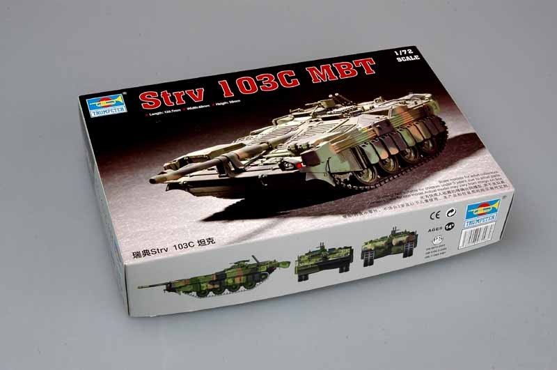 Trumpeter 07298 Swedish Strv 103C MBT 1/72 – immagine 2