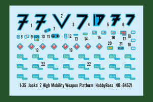 Hobby Boss 84521 Jackal 2 High Mobility Weapon Platform 1/35 – image 3