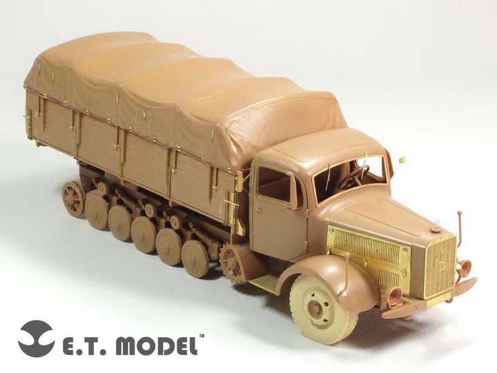 E.T. Model E35-135 WWII German Heavy Halftrack L 4500 R MAULTIER (For ZVEZDA 3603) 1/35 – immagine 2