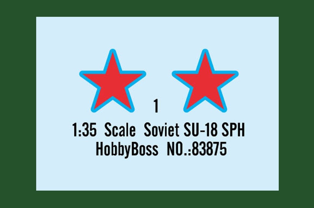 Hobby Boss 83875 Soviet SU-18 SPH 1/35 – zdjęcie 2
