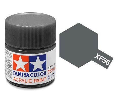 Tamiya 81356 Acrylic XF-56 Metallic Gray 23ml