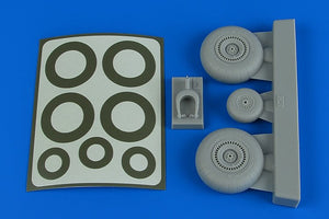 Aires 4789 Do 217 Wheels &amp;amp; paint masks 1/48 ICM