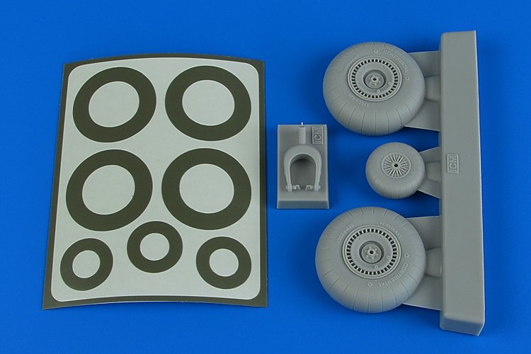 Aires 4789 Do 217 Wheels &amp;amp; paint masks 1/48 ICM