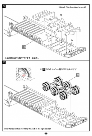 Modelcollect UA72341 German MAN KAT1M1014 8*8 HIGH-Mobility off-road truck with M870A1 semi-trailer 1/72 – immagine 24