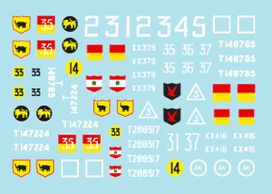 Star Decals 35-C1033 India 1965 1/35 – image 2