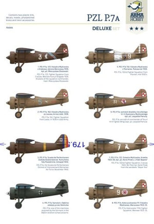 Arma Hobby 70005 PZL P.7a - Coffret Deluxe 1/72  – image 4