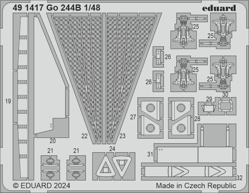 Eduard 491417 Go 244B ICM 1/48 – immagine 2