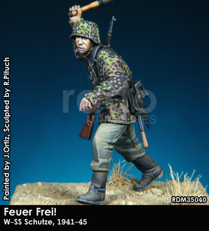 RADO Miniatures RDM35040 Feuer Frei W-SS Schutze w/Kar98k 1941-45 1/35 – Bild 2