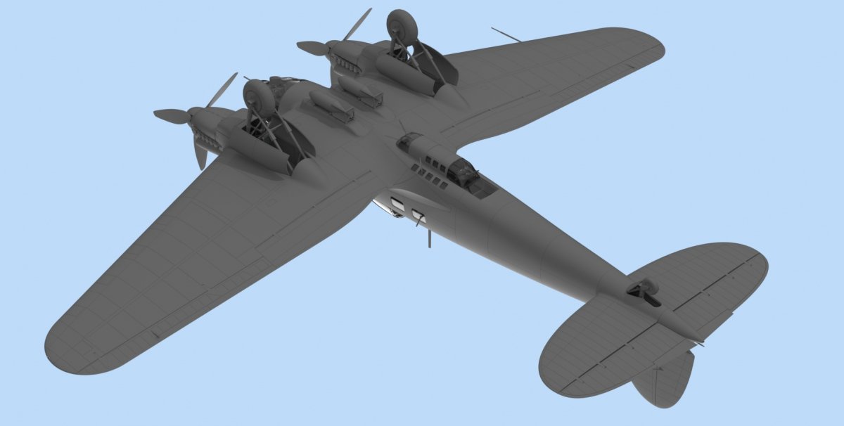ICM 48262 He 111H-6, WWII German Bomber 1/48 – imagen 4