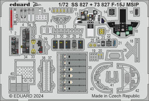 Eduard SS827 F-15J MSIP FINE MOLDS 1/72