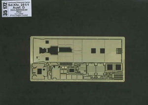 Aber 35172 Sd.Kfz. 251/1 Ausf.D. partie 6 étage (DRA) (1/35)
