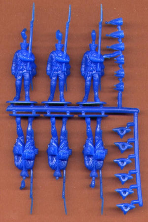Hat 9401 7 Years War Prussian infantry (marching) 1/32