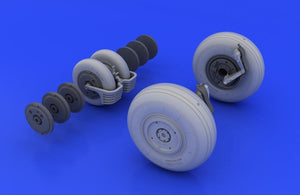 Eduard 648037 MiG-29 wheels 1/48 (Eduard, Academy) – immagine 6