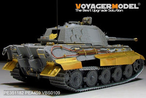 Voyager Model PE351182 WWII German King Tiger (Hensehel Turret)（For DRAGON/ZVEZDA kit） 1/35 – immagine 2
