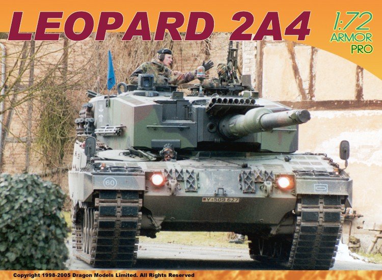 Dragon 7249 Leopard 2A4 1/72