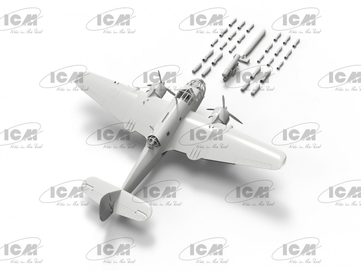ICM 48314 Bristol Beaufort Mk.I. Bombing raid 1/48 – Bild 5