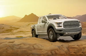 Airfix 6053 QUICKBUILD Ford F-150 Raptor - Gray – image 10