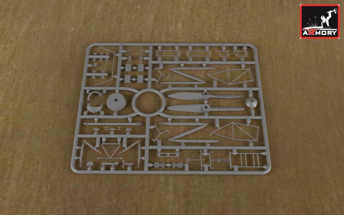 Armory Models 48001 Fairey Flycatcher British interwar FAA Fighter, early version, w/ Jaguar-III engine 1/48 – immagine 12