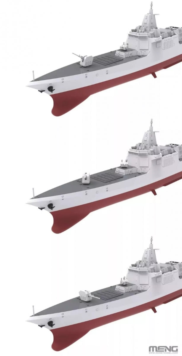 Meng Model PS-009 Chinese Type 055 Guided Missile Destroyer 1/700 – zdjęcie 7