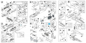 Hobby 2000 32008 Messerschmitt Bf 110 E ( Dragon + Cartograf + Mask ) 1/32 – imagen 3