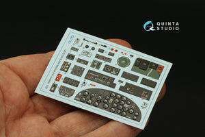 Quinta Studio QD32199 B-25H Mitchell 3D-Printed &amp;amp; coloured Interior on decal paper (HK models) 1/32 – zdjęcie 3