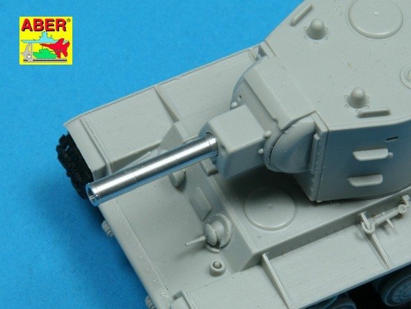 Aber 72L-40 Lufa 152,4 mm M-10S do czołgu KW-II / Russian 152,4 mm M-10S tank barrel for KV-II 1/72 – immagine 5