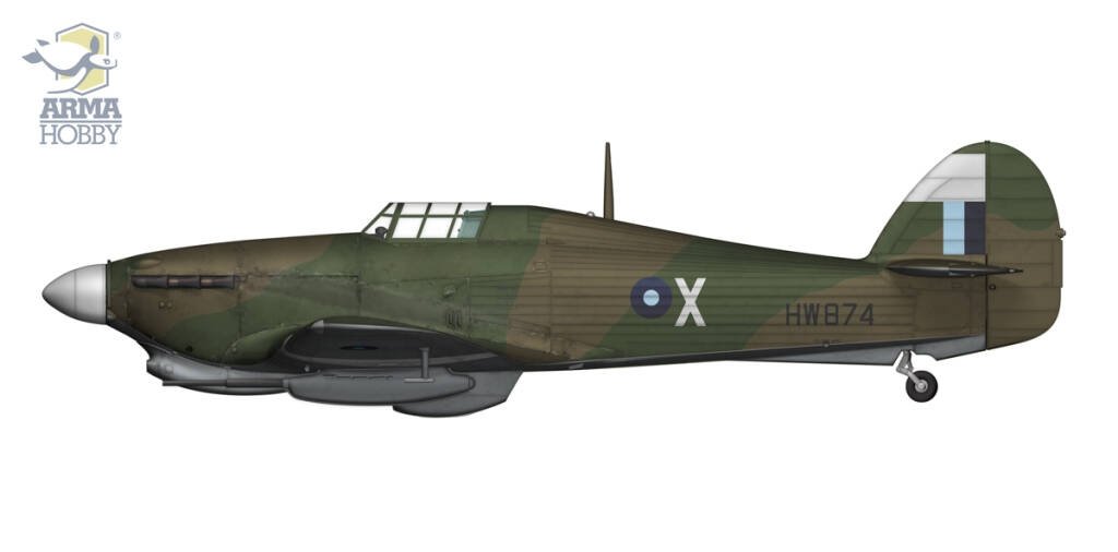 Arma Hobby 70062 Hurricane Mk II D 1/72 – imagen 14