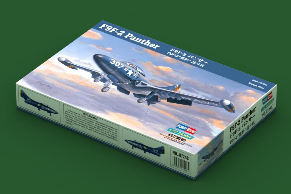Hobby Boss 87248 Grumann F9F-2 Panther 1/72 – zdjęcie 3