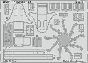 Eduard 32987 PT-13 Kaydet RODEN 1/32 – imagen 2