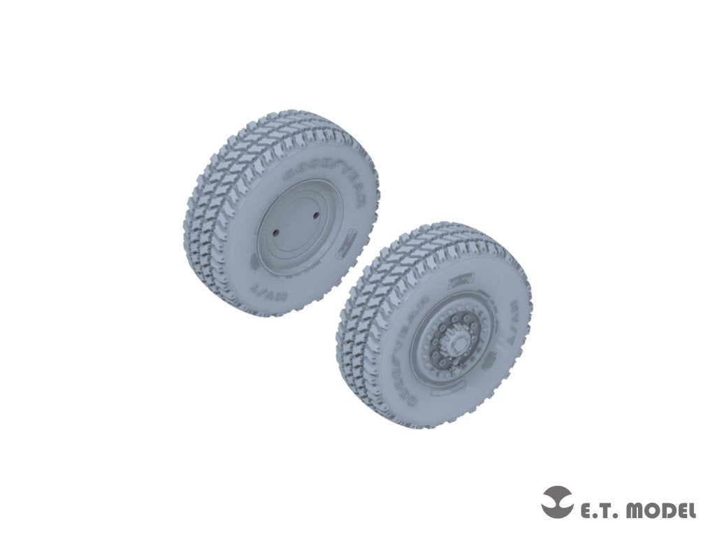 E.T. Model P35-127 Modern U.S. M142 High Mobility Artillery Rocket System（HIMARS）Sagged Wheels for Trumpeter kit 1/35 – Bild 3