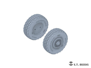 E.T. Model P35-127 Modern U.S. M142 High Mobility Artillery Rocket System（HIMARS）Sagged Wheels for Trumpeter kit 1/35 – Bild 3