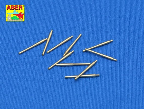 Aber 350L-01 Set of 10 pcs 203 mm barrels for Japan ships 1/350