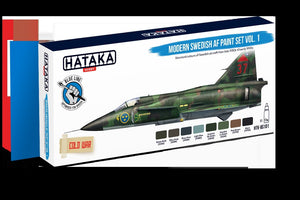 Hataka HTK-BS101 Modern Swedish AF Paint Set Vol. 1 (8x17 ml) – zdjęcie 2