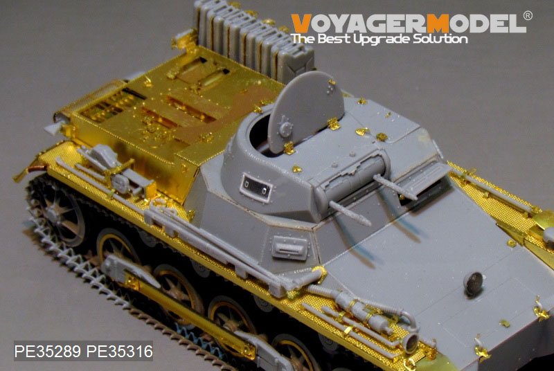 Voyager Model PE35289 WWII German Pz.Kpfw.I Ausf. B DAK version basic (For DRAGON 6207) 1/35 – zdjęcie 3