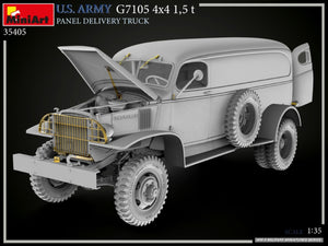 MiniArt 35405 U.S. ARMY G7105 4х4 1,5 t PANEL DELIVERY TRUCK 1/35 – zdjęcie 18