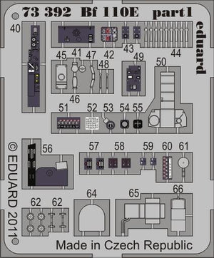 Eduard 73392 Bf 110E S. A. 1/72 AIRFIX – zdjęcie 2