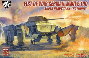 Modelcollect UA72126 Fist of War Char super-lourd allemand E-100 Nothung (1/72)