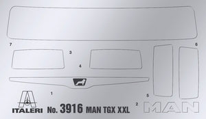 Italeri 3916 MAN TGX XXL D38 1/24 – image 4