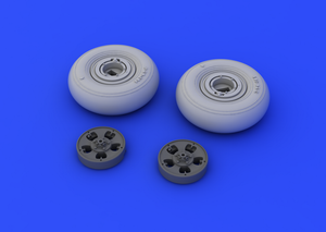 Eduard 648178 Spitfire Mk. V wheels 1/48 (AIRFIX) – immagine 4