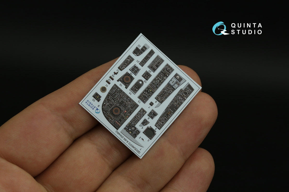 Quinta Studio QDS-48372 A-6A 3D-Printed &amp;amp; coloured Interior on decal paper (Kinetic) (Small version) 1/48 – zdjęcie 7